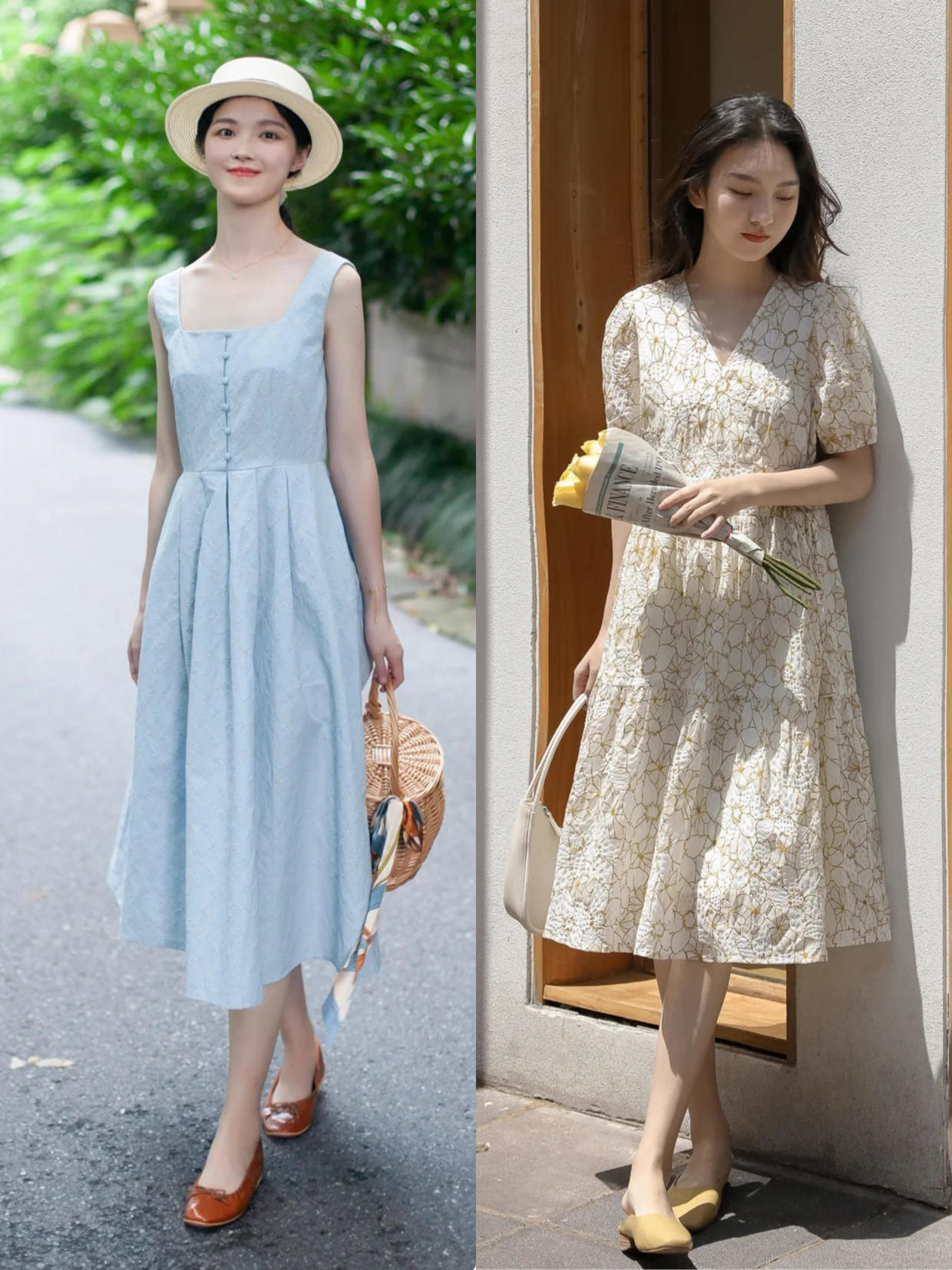 连衣裙有哪些款式,连衣裙的款式有哪些