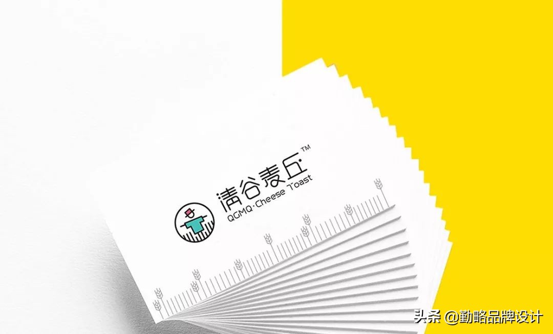 豫粮集团|清谷麦丘岩烧乳酪品牌包装设计