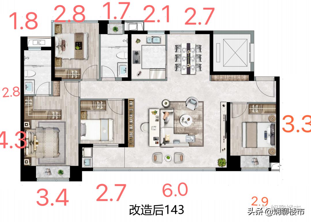 岛内新楼盘推荐,岛内主流新盘户型趋势