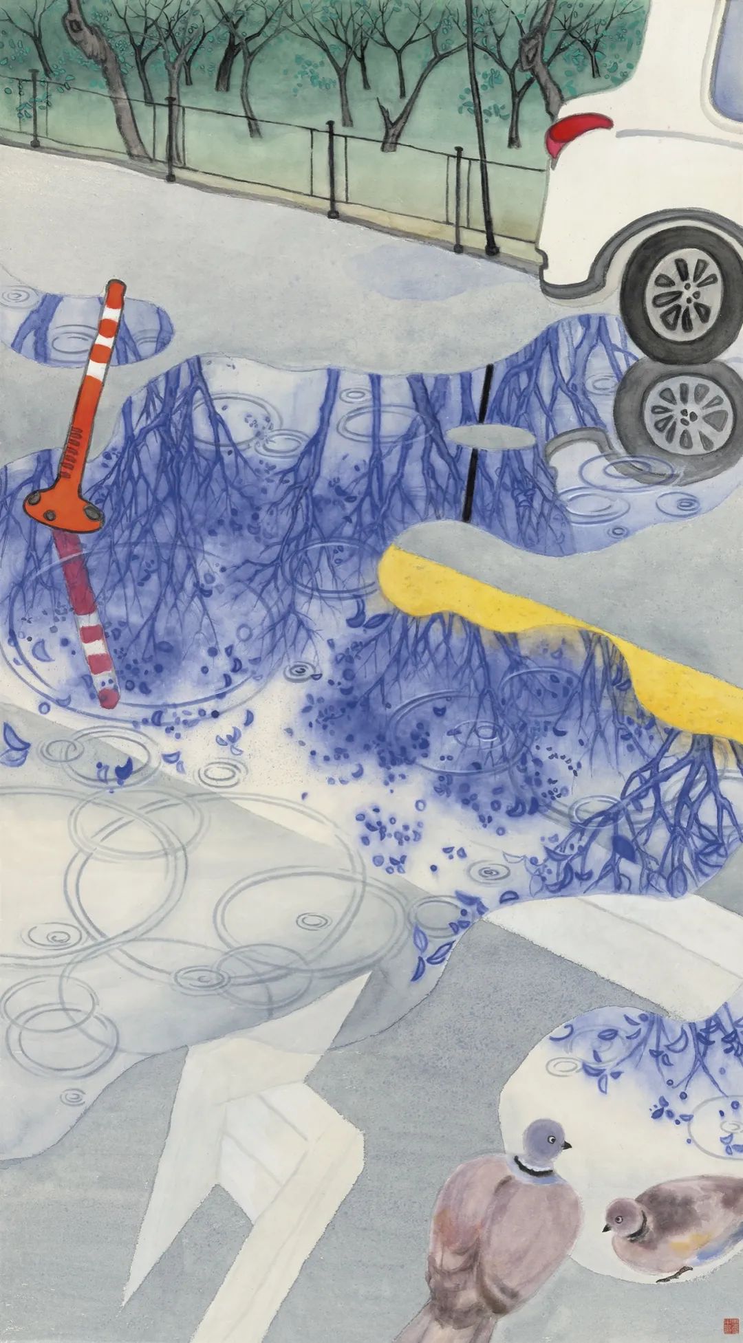 中国美术学院2021届硕士研究生毕业作品展,中国画篇