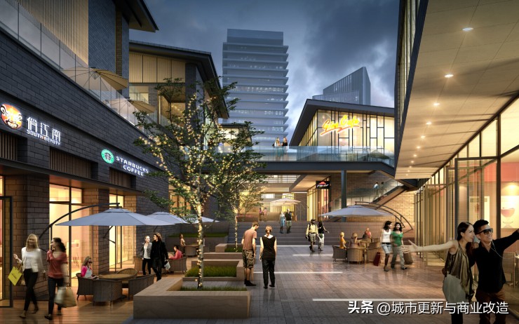 海边商业街建筑设计图,江西商业街规划设计案例