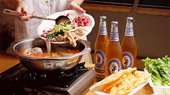 这个被低估的夜宵美食城，跟着「蓝妹啤酒」才找得到！