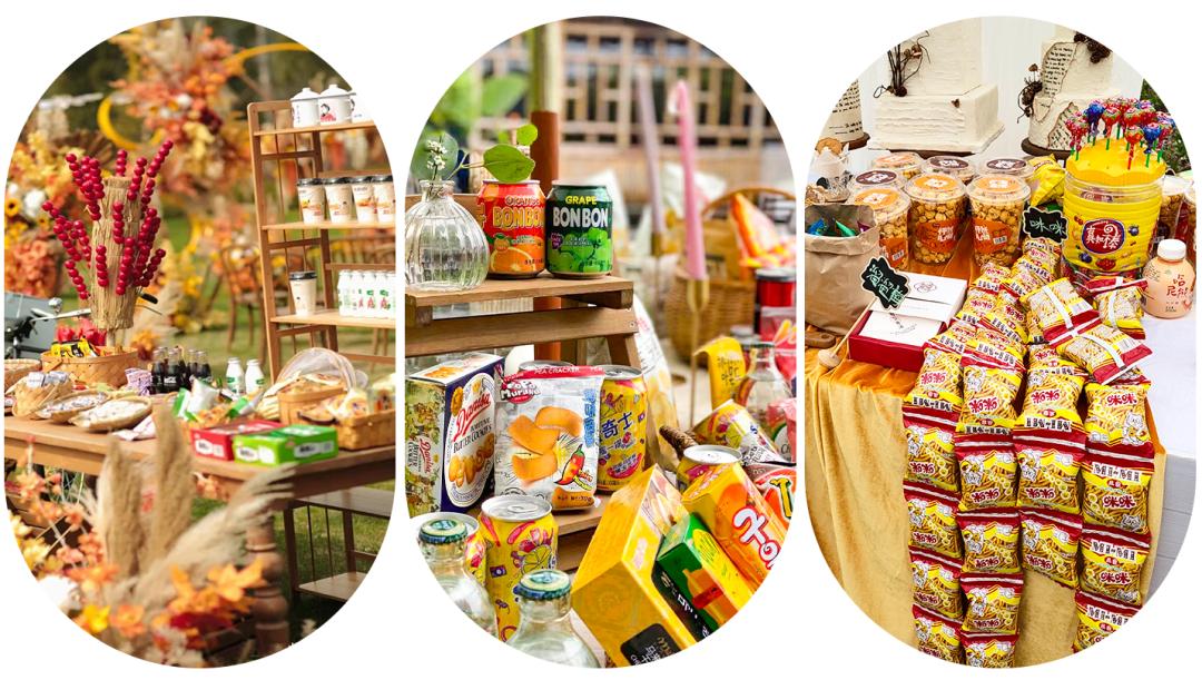 游园会婚礼全过程,游园会婚礼提前拍摄