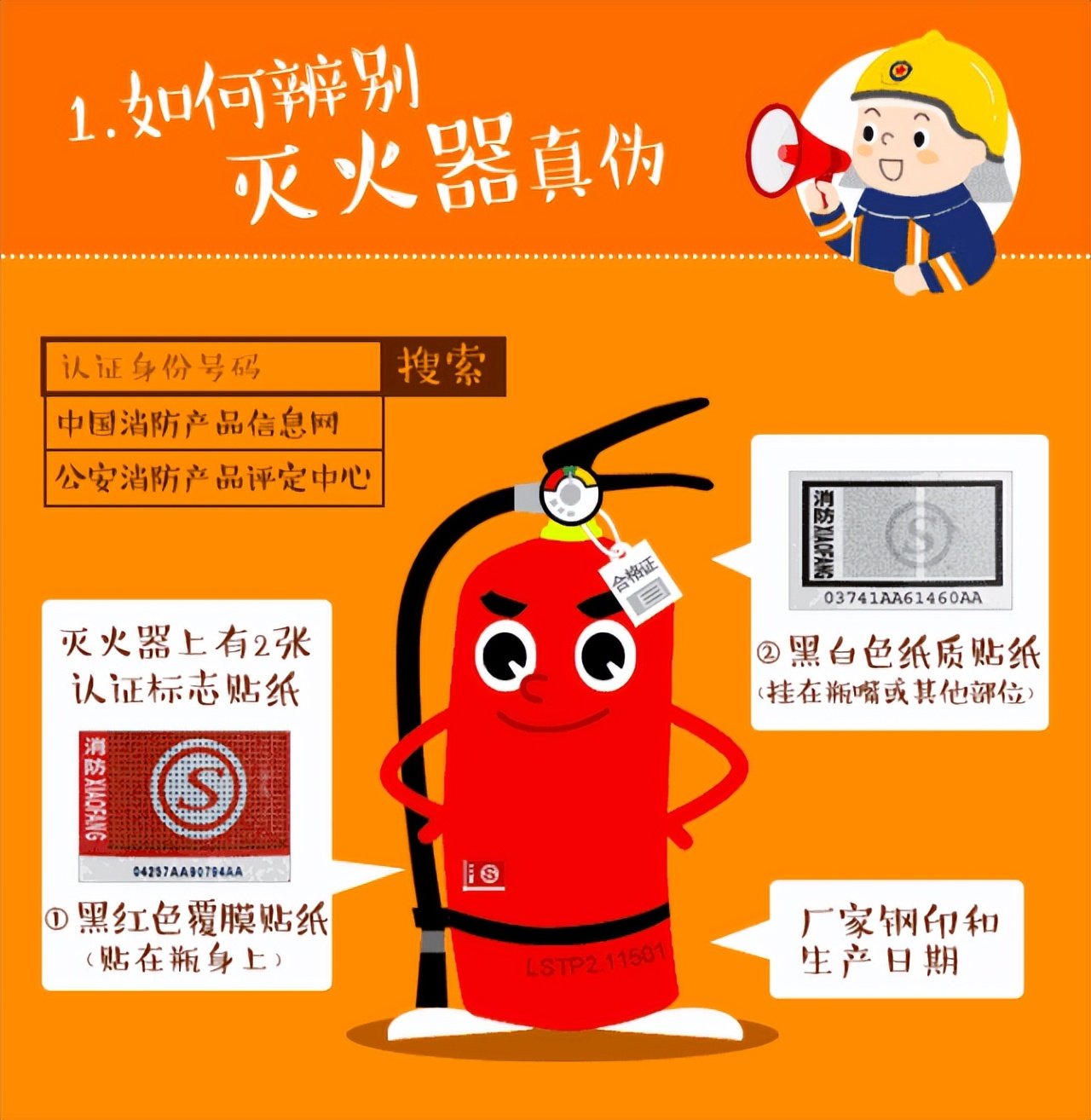 教你几招辨别消防产品真伪的方法 (315消防蜀黍带你辨别真假消防产品)