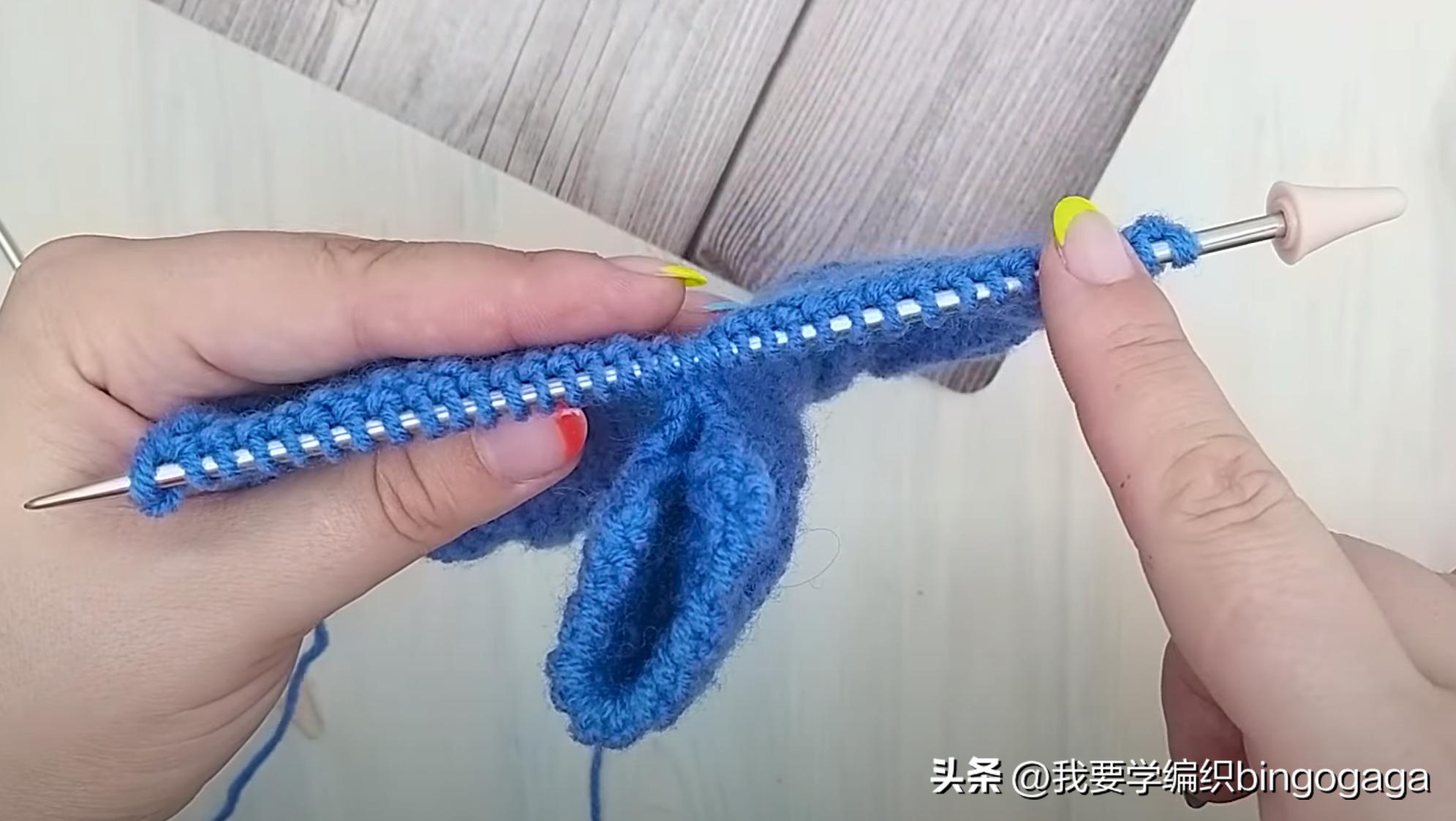 一片式织鞋教程全过程,一片式鞋面的织法