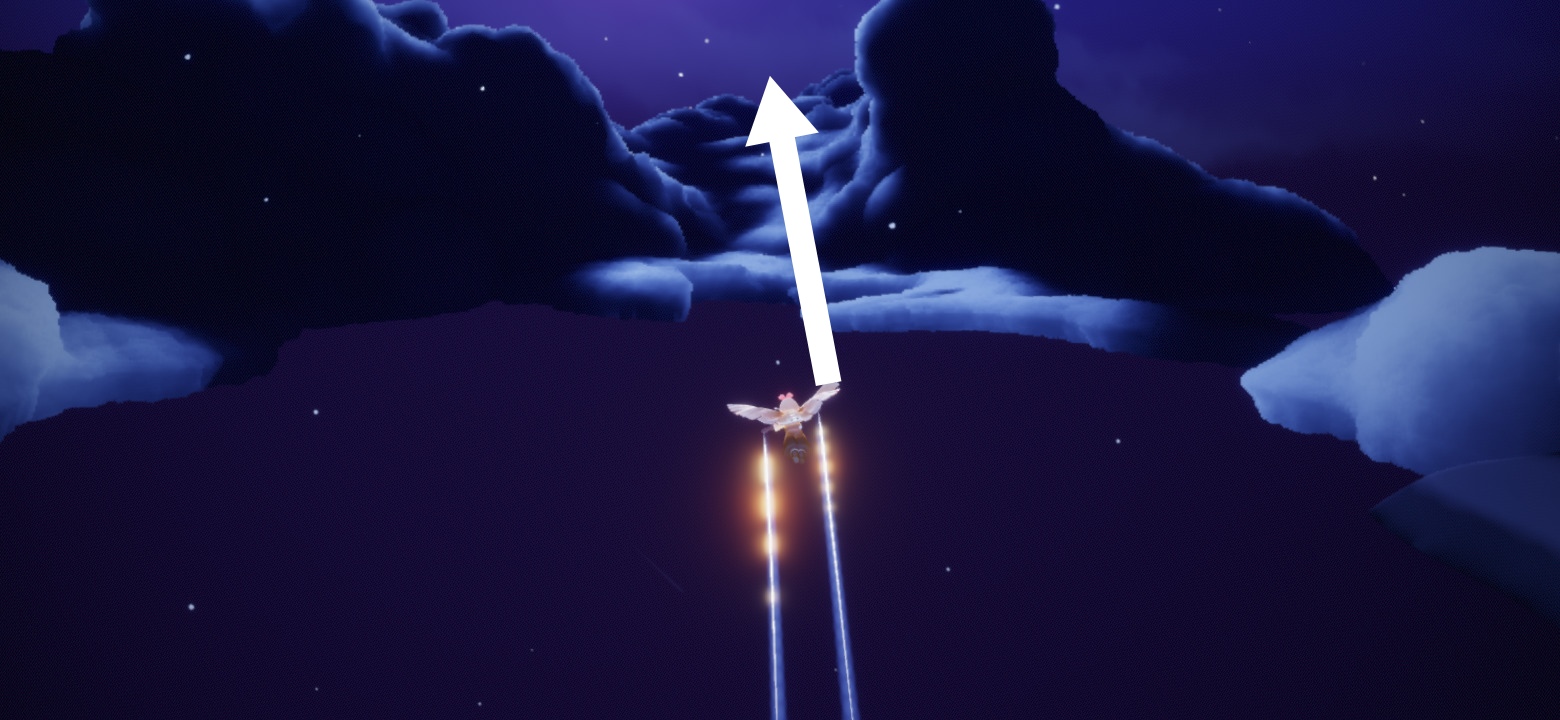 光遇紫色的月亮,光遇紫蓝月打卡教程