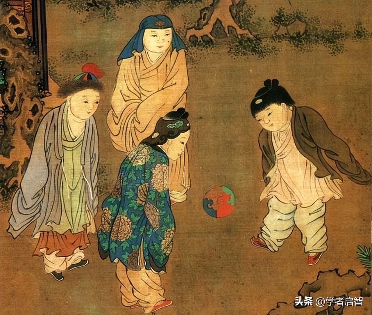 唐朝蹴鞠历史图鉴,唐朝蹴鞠传播的路线