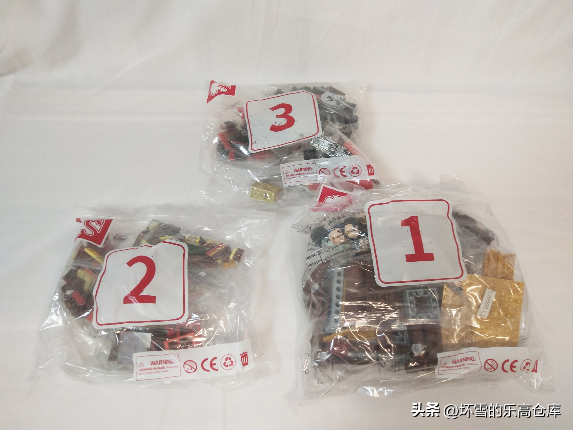 拼搭森宝积木,森宝积木故宫角楼拼搭过程