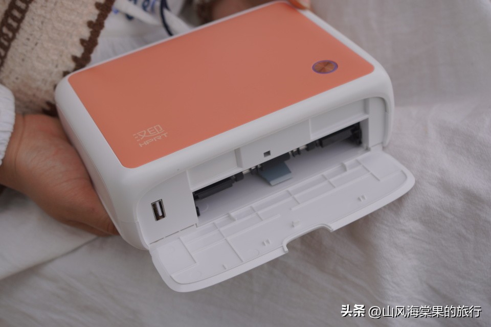 汉印照片打印机cp4000教学,汉印小型照片打印机教程