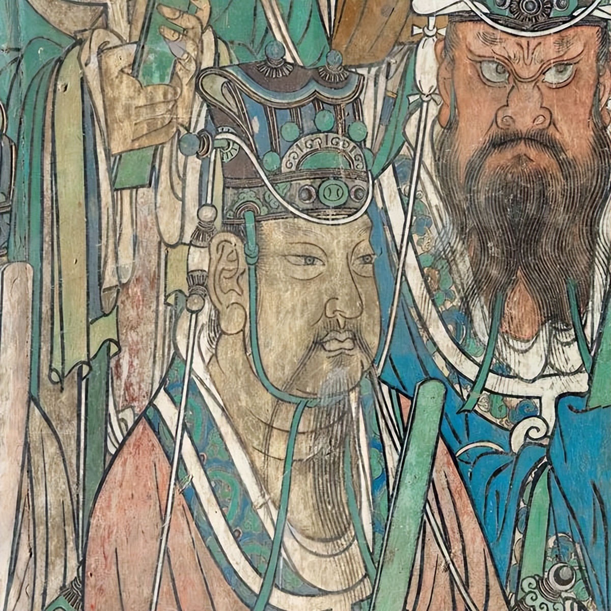 永乐宫三清殿里有几位神仙,永乐宫壁画道家神仙