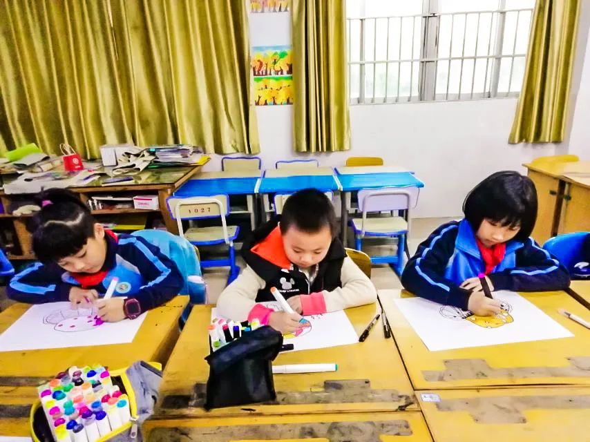 东莞市塘厦镇林村小学校园,东莞市塘厦镇林村小学