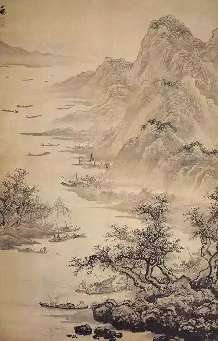 明代山水画100幅大饱眼福值得借鉴,明清高清山水作品欣赏