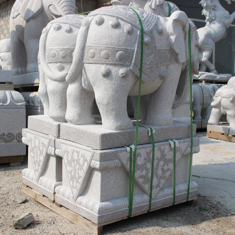 石雕大象公母怎么分别,石雕大象公母怎么分