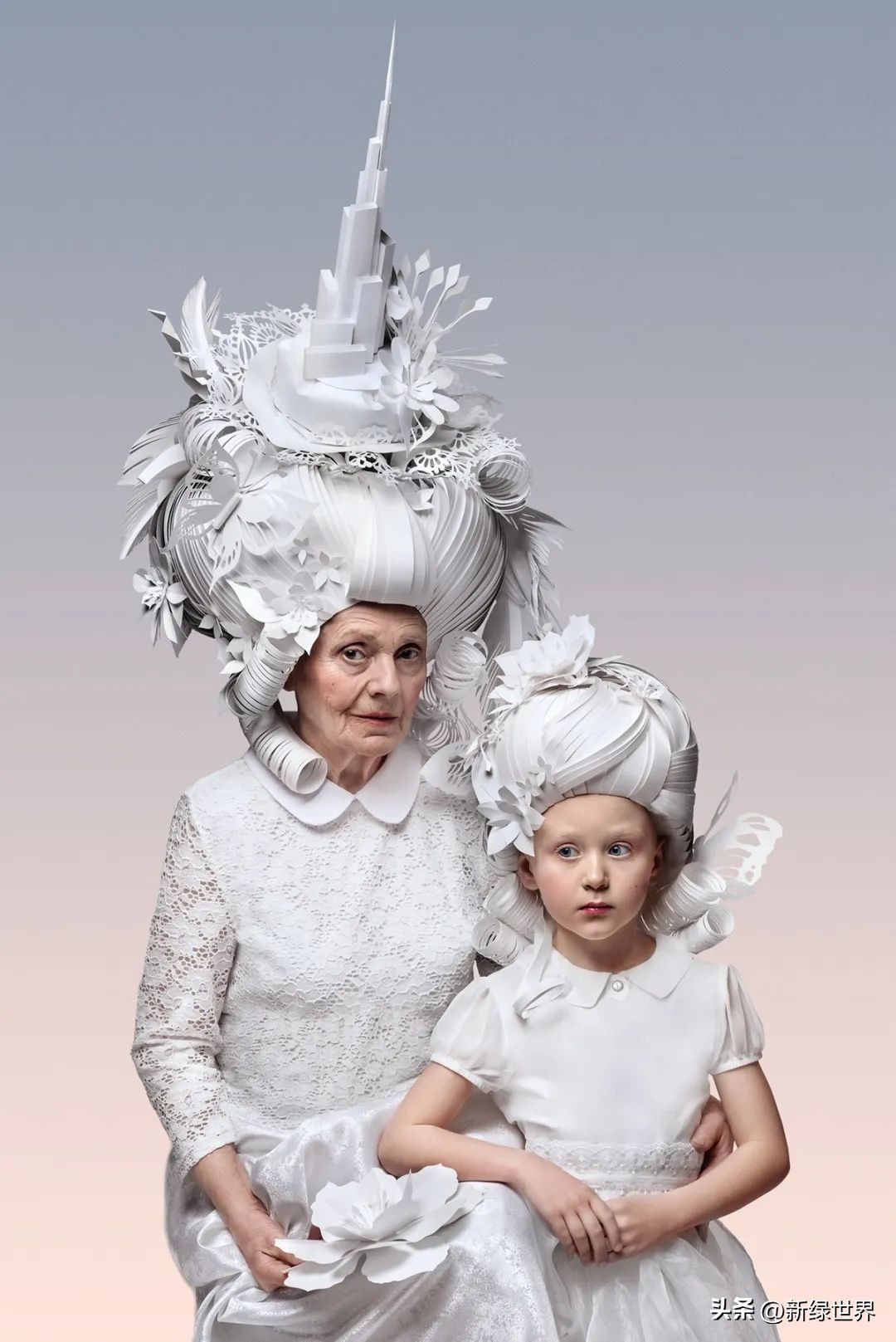 一组纸艺作品,令人惊艳的纸艺作品