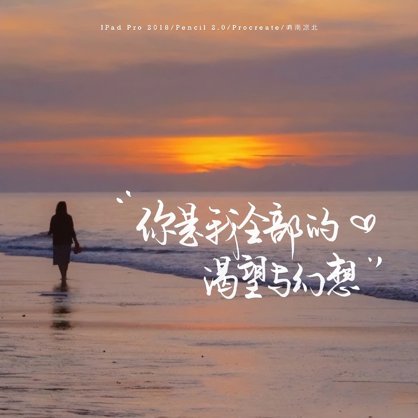 我倾尽了春日全部的诗句，要在天亮前把浓郁的孤独击沉