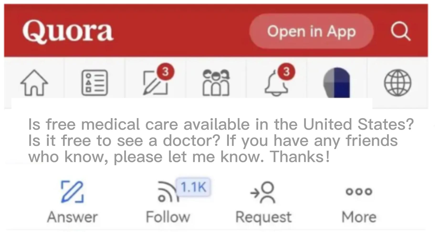 美国看病真的不需要钱吗,美国看病不拿钱吗