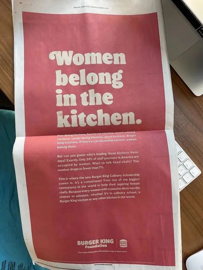 汉堡王自黑广告,汉堡王广告失败案例