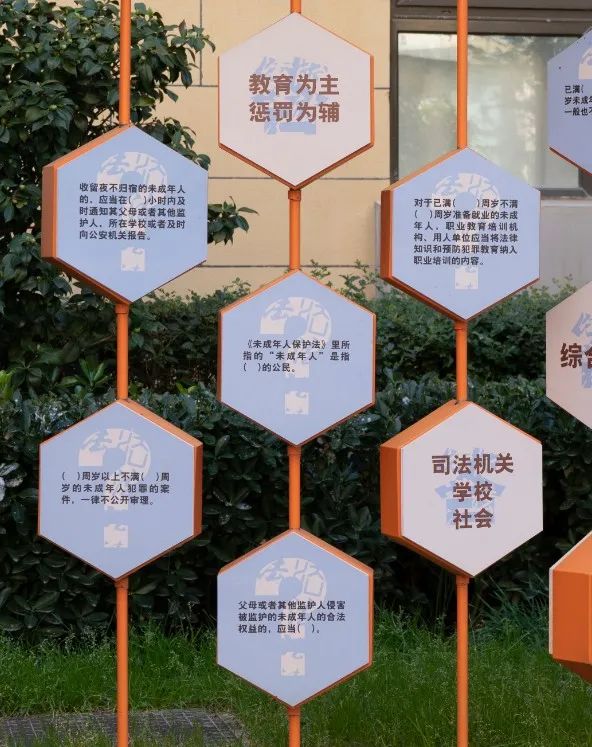 校园每个角落法治教育,校园法制一角