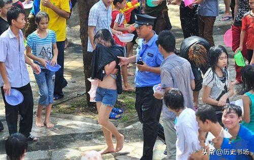 盘点泼水节的尴尬场面,为啥这几年泼水节这么热闹了