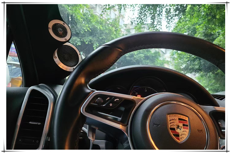 保时捷卡宴升级原车bose音响,保时捷卡宴顶级音响改装