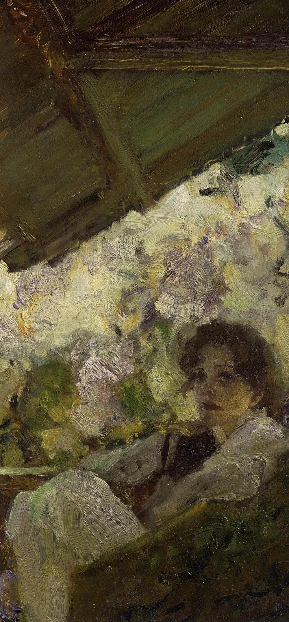 何多苓俄罗斯写生油画,何多苓油画2007