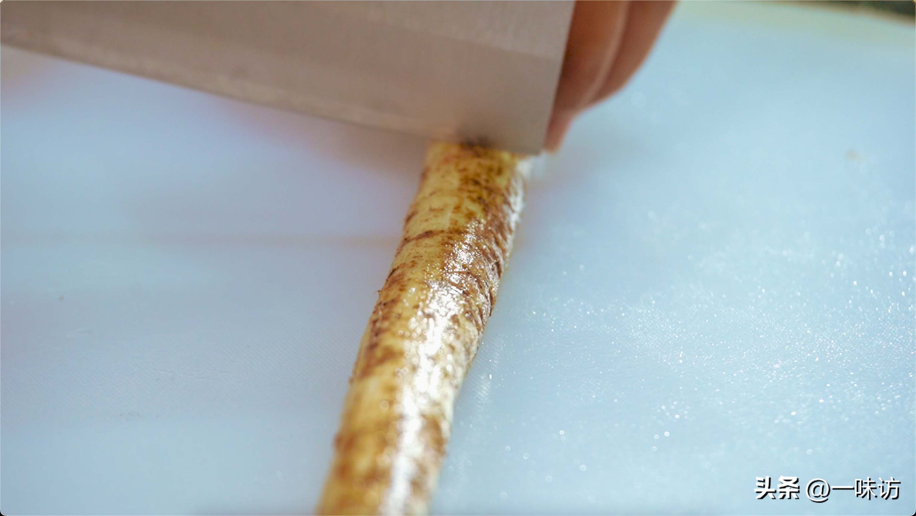 牛蒡切条,香脆牛蒡做法