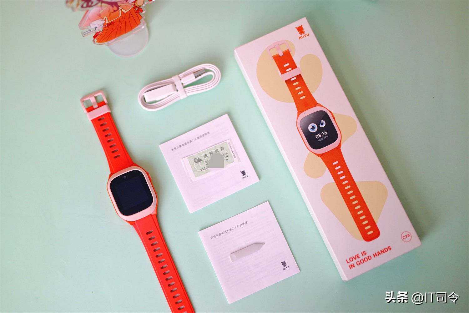 米兔儿童电话手表小学生专用,儿童米兔电话手表6-12岁上学专用