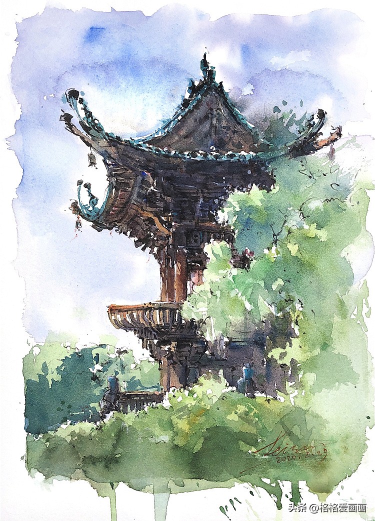 画夹的正确使用方法写生,背着画夹出去写生