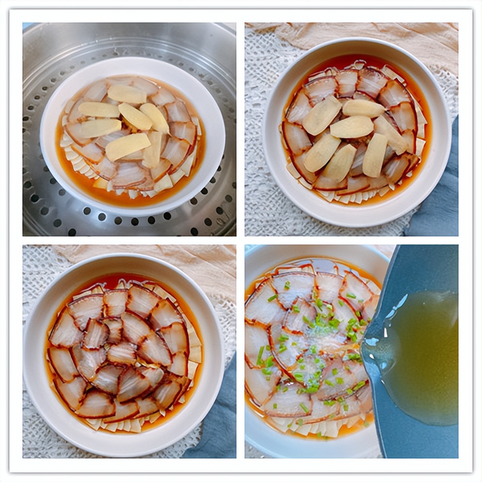 冬笋可以不炒水和咸肉一起蒸吗,最正宗的竹笋炒咸肉