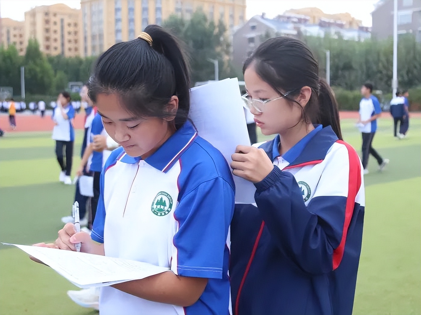 潍坊市奎文区圣卓实验学校小学部,潍坊市奎文区圣卓实验学校航拍