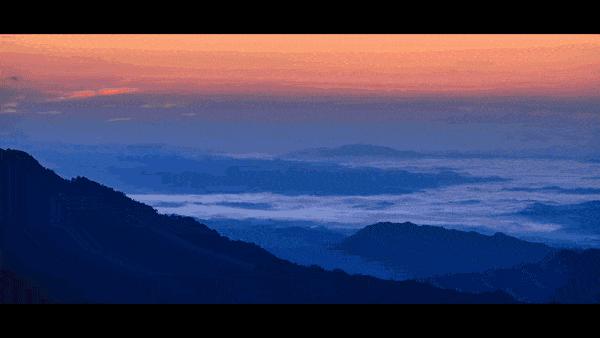 拍日出照片的姿势剪影,拍日出的创意照片