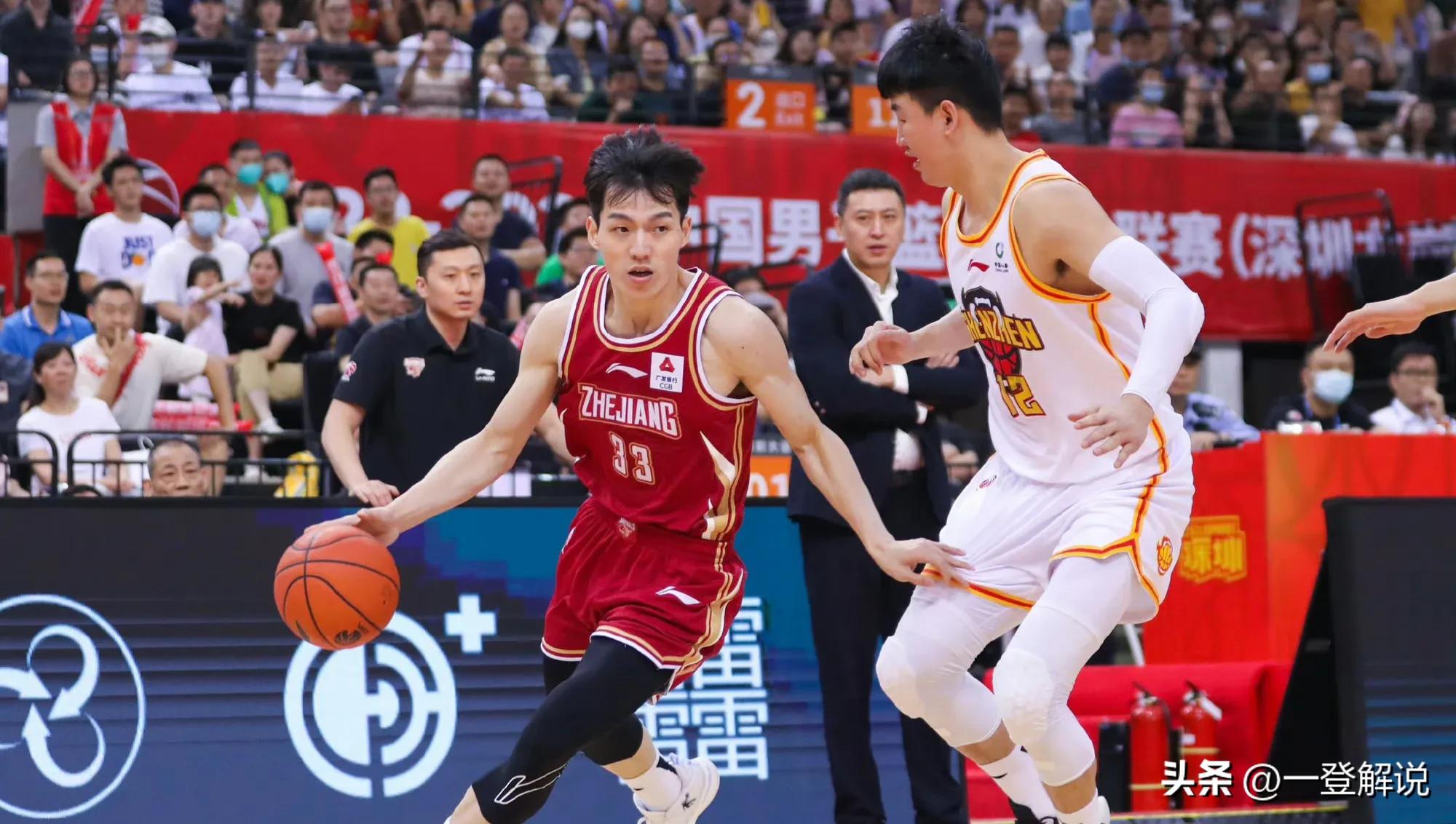 浙江95-85战胜新疆队,浙江队6比1集锦