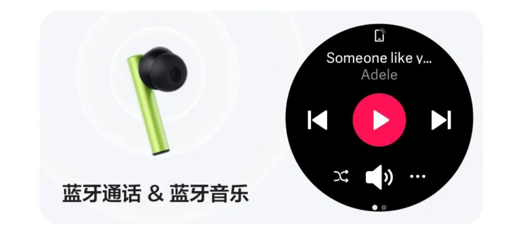 真我手表t1能独立听歌么,真我t1手表用别的手机能连接吗