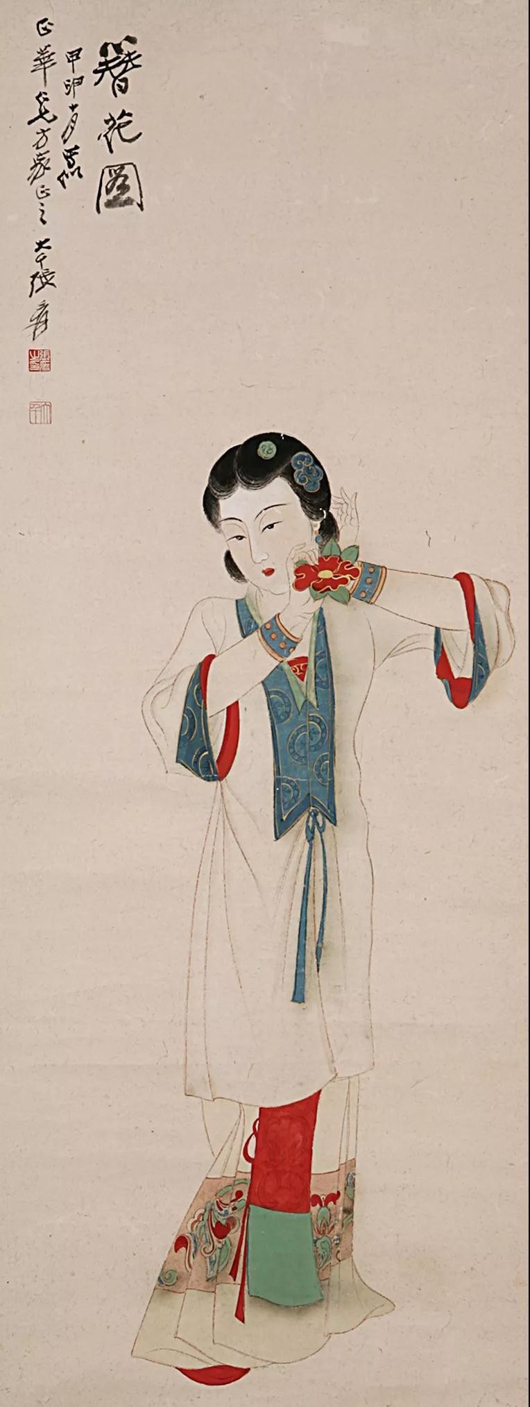 戴花自古都是女子专权？古代男子身体力行证明你错了