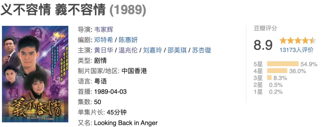 港剧第一神剧,港剧第一大渣男