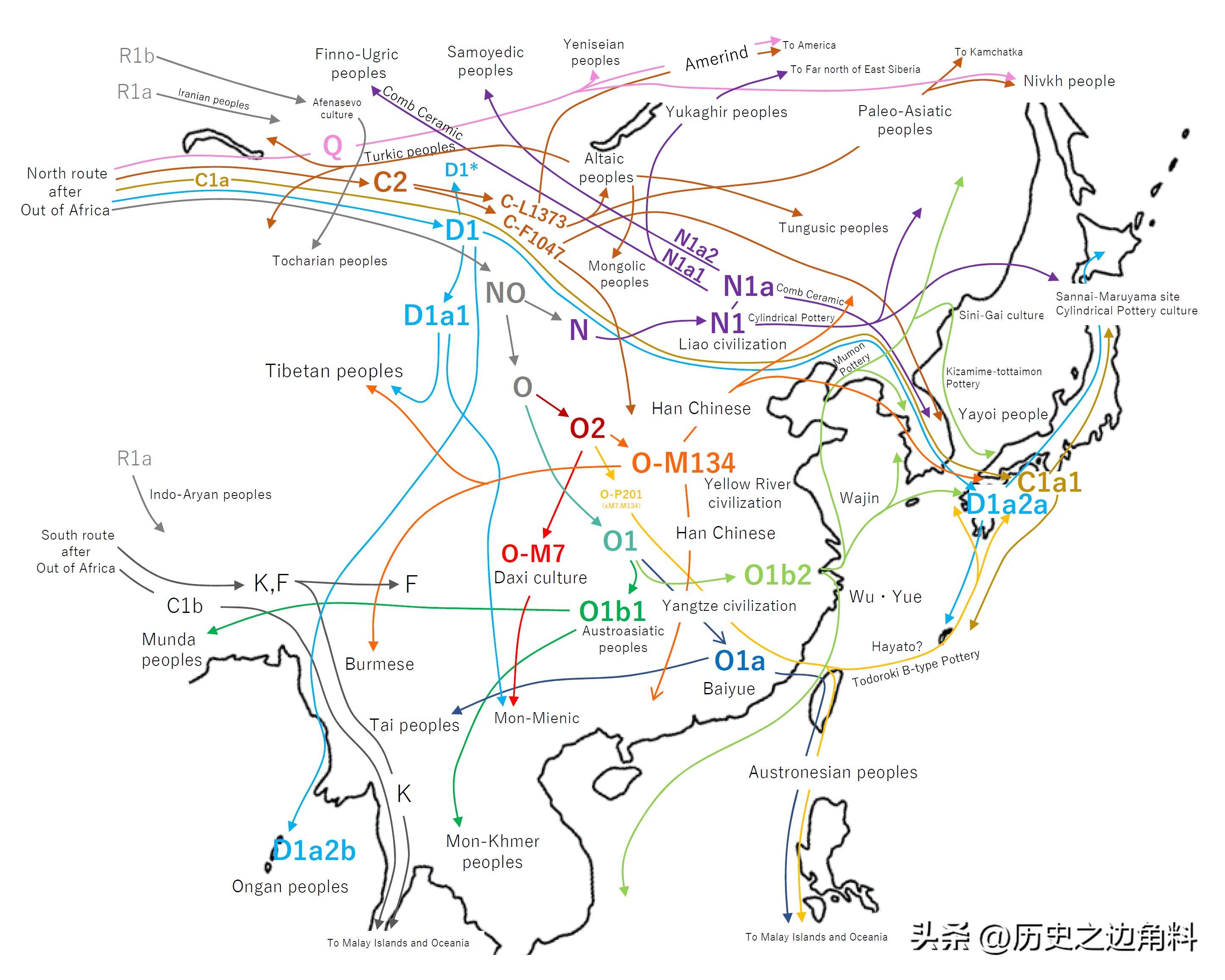 日本三大人种的起源,日本人种起源与演变