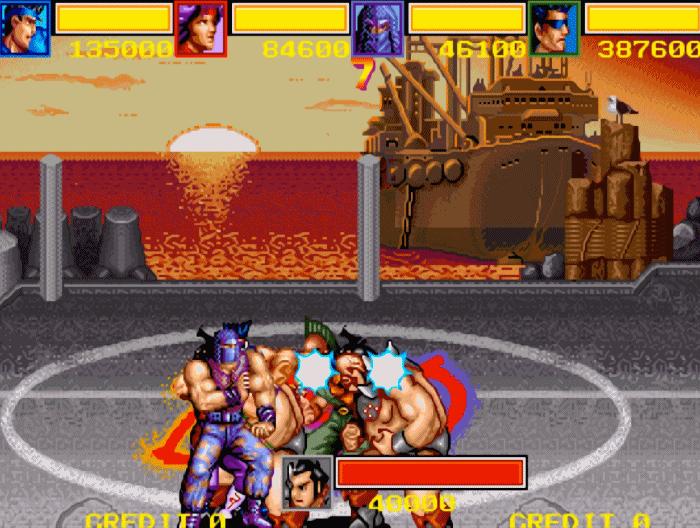 盘点街机四人玩的游戏,四人玩的街机游戏冷门