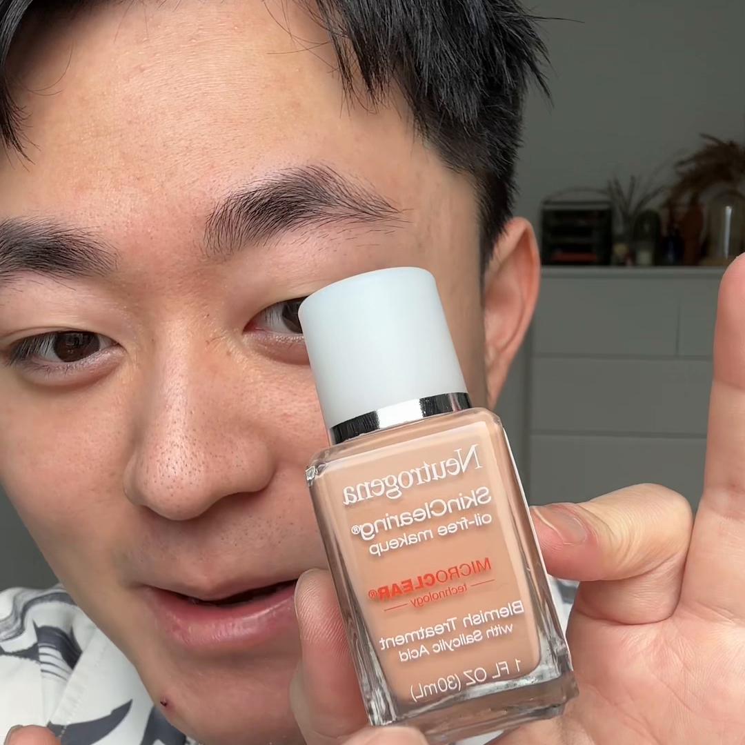 露得清粉底液效果好吗,露得清水杨酸粉底液