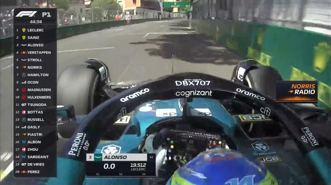 f1摩纳哥大奖赛正赛发车,f1摩纳哥站红牛跳水