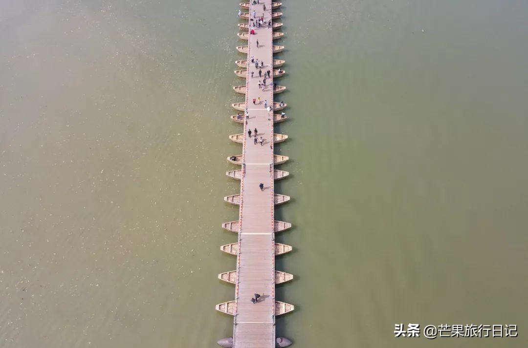 800年前的古浮桥,中国古代造桥方法演示