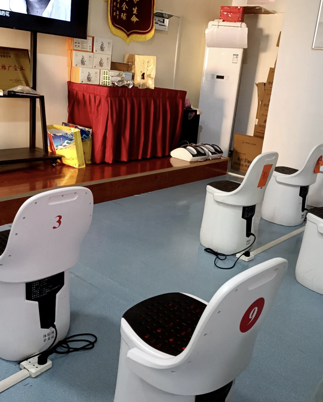 神秘的艾灸凳,假艾灸凳