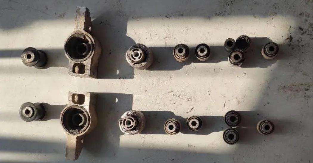 高尔夫更换底盘件,专业更换汽车底盘胶套