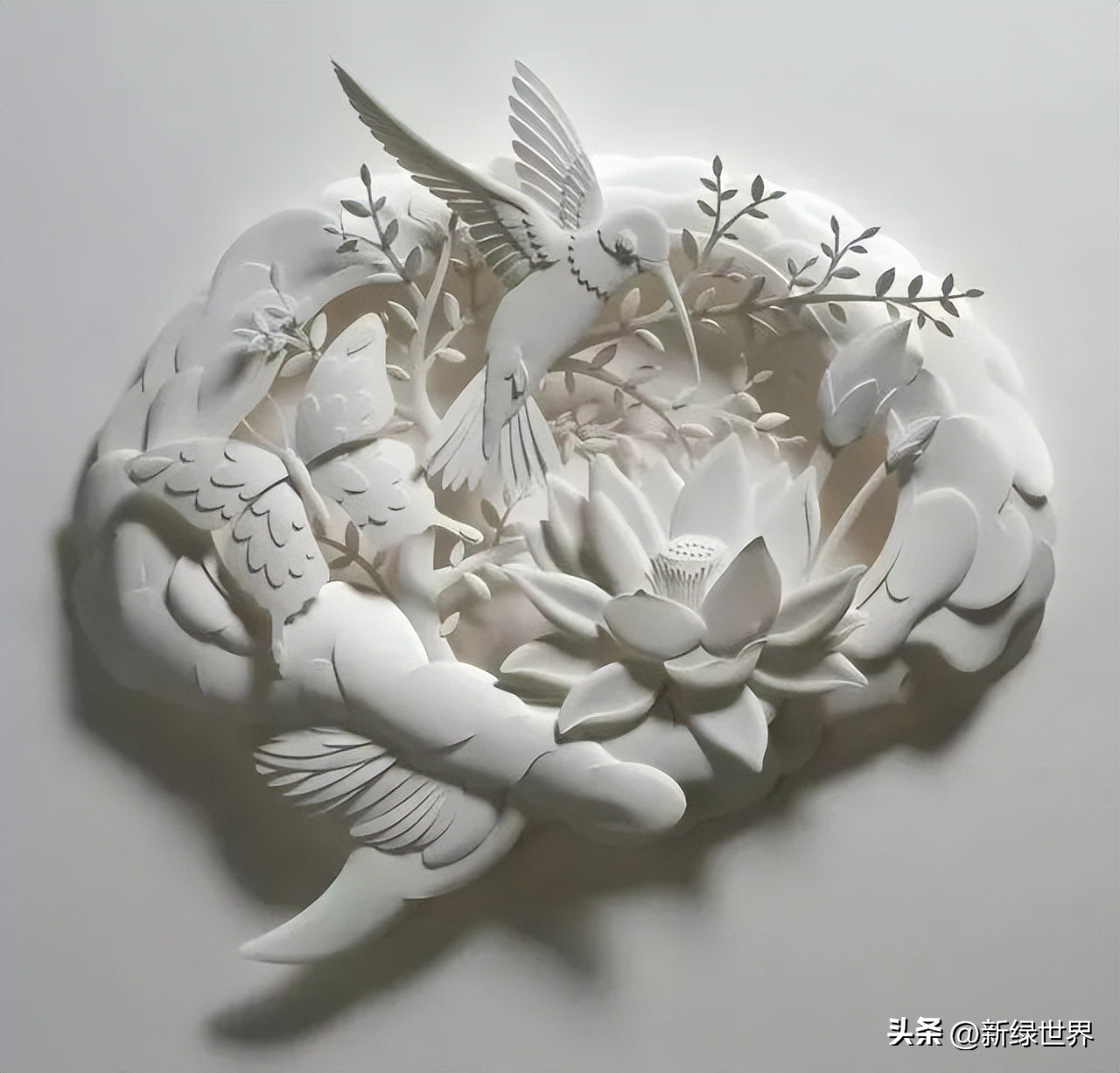一组纸艺作品,令人惊艳的纸艺作品