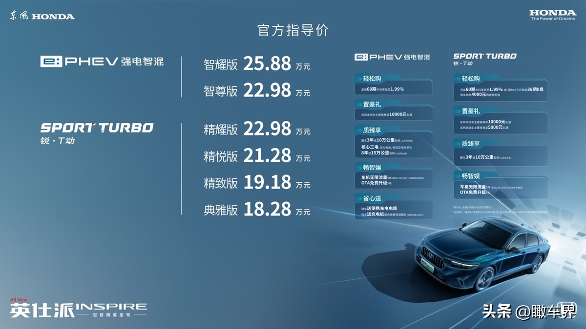 东风honda全新英仕派外观篇,东风honda英仕派睿智焕新上市