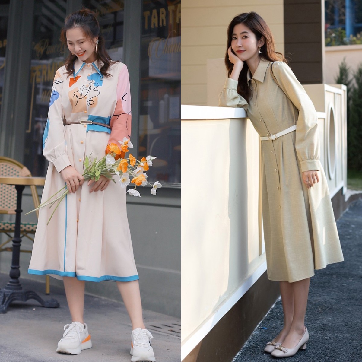 今年超流行的一款气质百搭直筒裙,直筒裙连衣裙气质高级感洋气