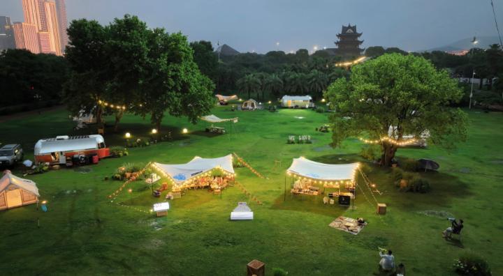 花儿与少年露营季早餐,花儿与少年的露营地