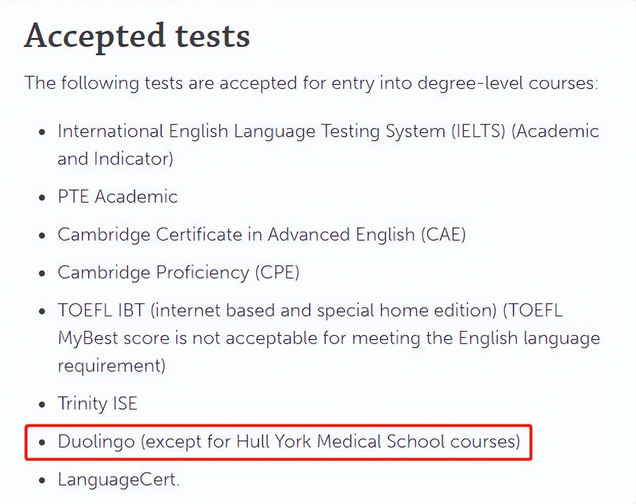「注意」英国大学2022年本科&硕士直入接受多邻国!最新院校清单