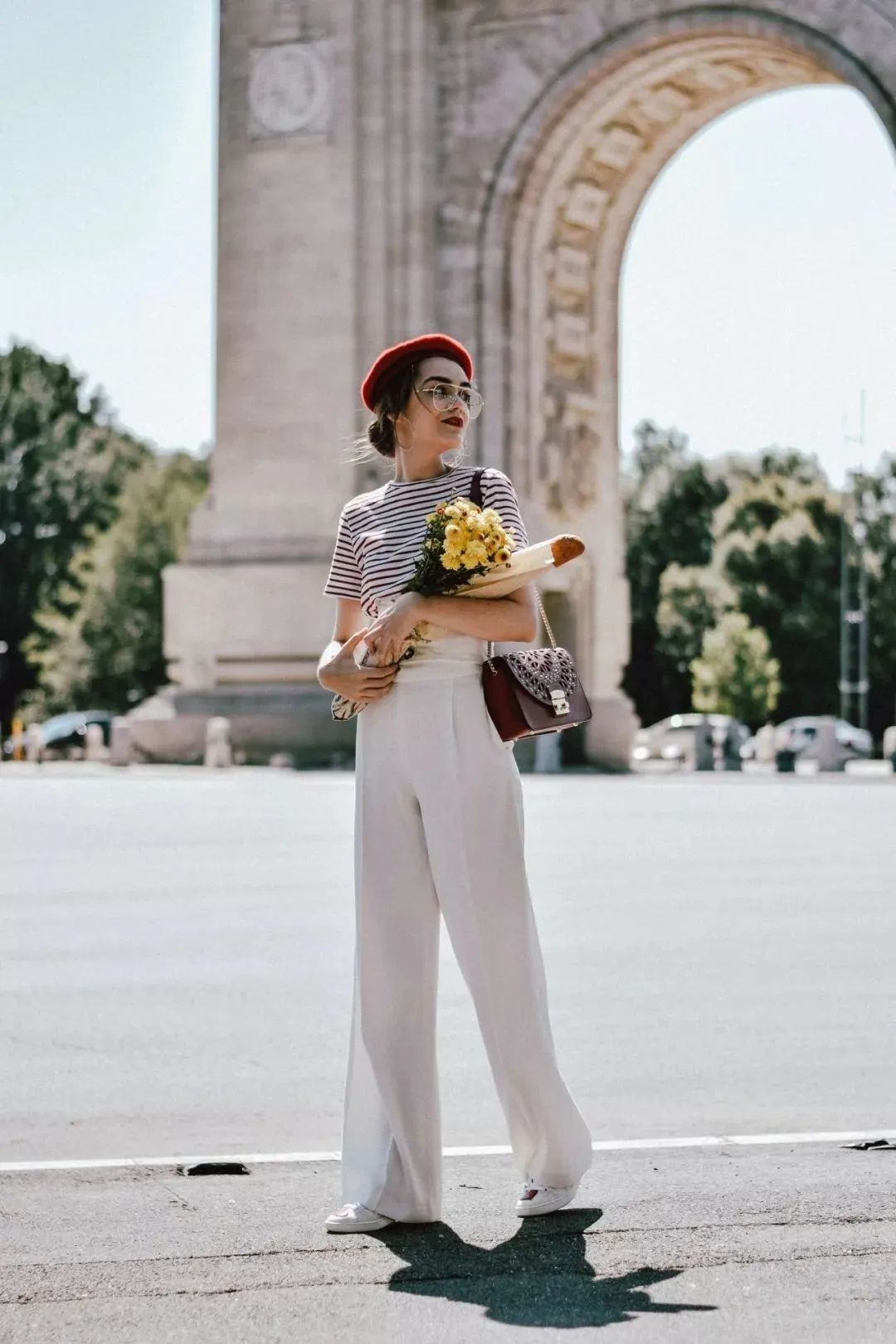 如获至宝的阔腿裤穿搭精髓,一年四季窄版阔腿裤穿搭