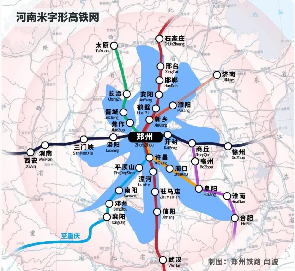 长沙米字型高铁枢纽,南昌米字型高铁枢纽