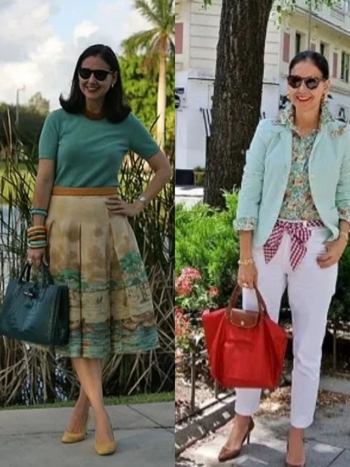 五十岁妈妈这样穿减龄又好看,40-50岁妈妈春季洋气穿搭气质